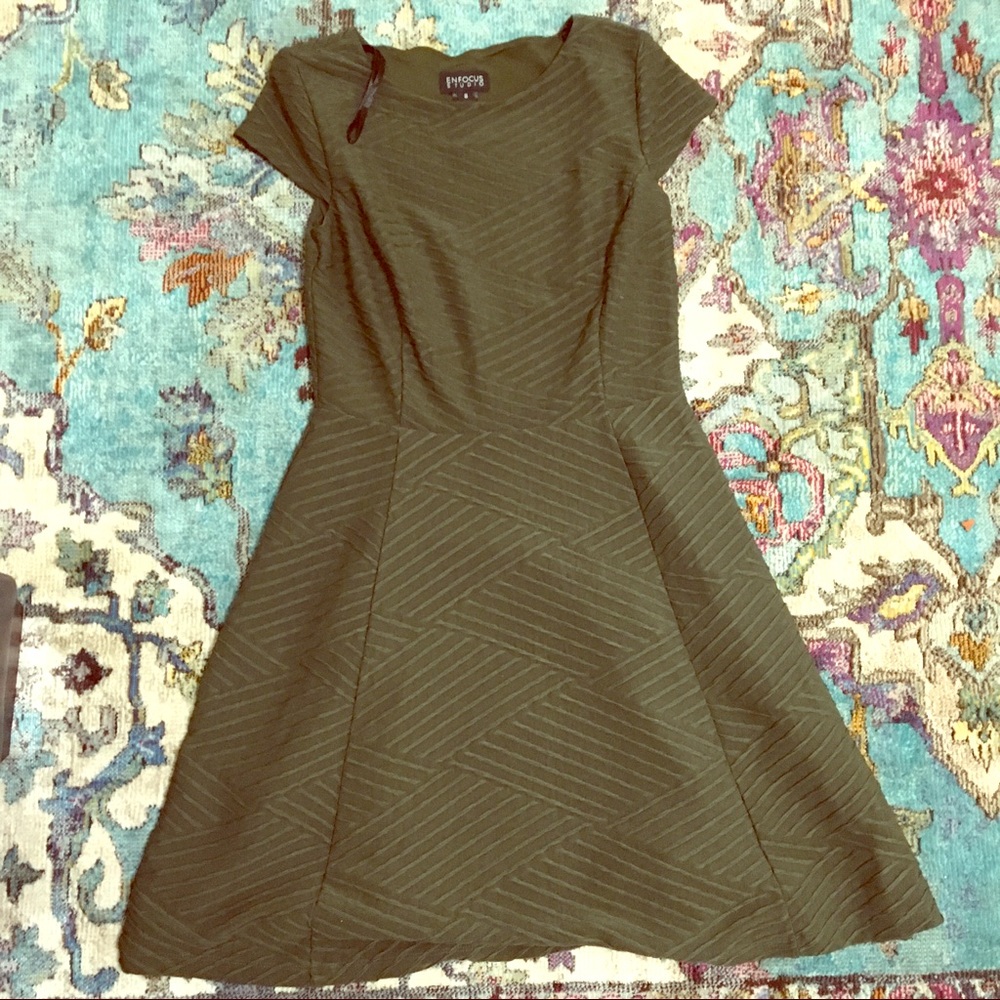 Dark Green Dress